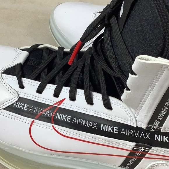 The Nike Air Max 720 Saturn White Black Red Sz 11 - Picture 8 of 15